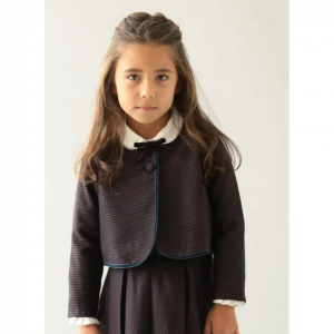 B:MING by BEAMS / CEREMONY TR チェック ボレロ(100~130cm)セレモニー フォーマル オケージョン 入学式 スーツ 女の子 ウォッシャブル