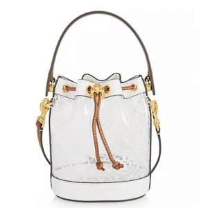 Saks Fifth Avenue官网 Tory Burch Mini T Monogram 水桶包5.2折热卖  