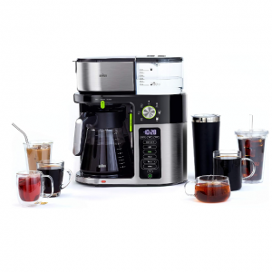 Braun 多功能热水壶+咖啡机 带10杯容量玻璃壶 @ Amazon