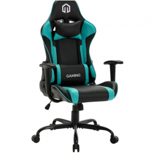 $14 off Longwin Ergonomic & Lumbar Support Swivel Gaming Chair, Green @Walmart