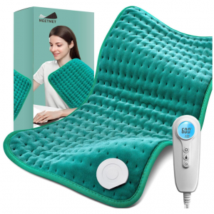 MEETMET Heating Pad for Back, Neck, Shoulder Pain and Cramps @ Amazon