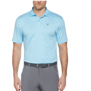 Callaway Apparel官網 Heather Micro條紋Polo衫5折熱賣