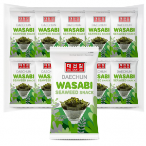 Daechun(Choi''s1) 有機芥末口味 海苔 20包