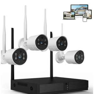 Walmart - TOPVISION 4件有线摄像头系统，8 路 3MP NVR 家庭安全防护必备，直降$300 