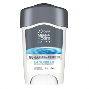 Dove Men+Care Clinical Protection Antiperspirant Clean Comfort Stick 1.7 oz @ Amazon