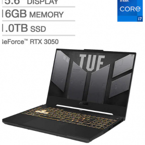 Costco - ASUS TUF F15游戏本Intel Core i7-12700H - GeForce RTX 3050 ，直降$100 