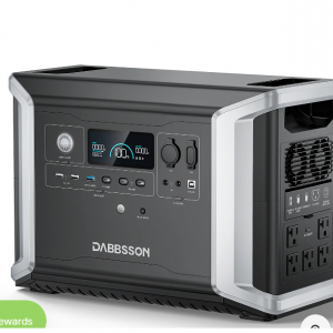 Dabbsson - Dabbsson DBS2300 便携式电站 | 2200W, 2330Wh ，直降$600