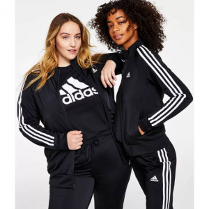 ADIDAS Women's 3-Stripe Tricot Track Jacket, XS-4X