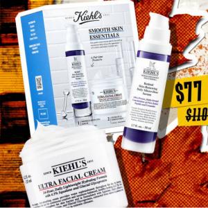 Kiehl's科颜氏官网精选护肤单品及套装闪促 收高保湿面霜美白淡斑精华