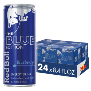 Red Bull 红牛蓝莓味能量饮料 8oz 24罐 @ Amazon