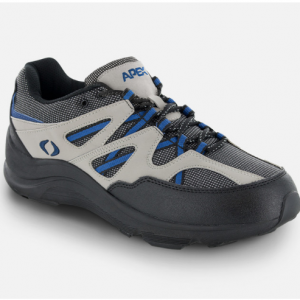 25% Off Men's Trail Runner Active Shoe - Sierra Gray/Blue @ Apex Foot 