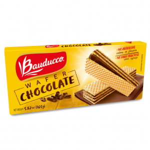 Bauducco Chocolate Wafers - Crispy Wafer Cookies With 3 Delicious - 5.82oz (Pack of 1) @ Amazon