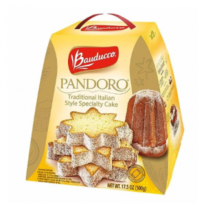 Bauducco Pandoro - Light and Moist Specialty Cake - 17.5 oz @ Amazon
