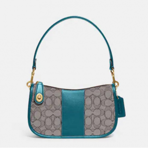 60% Off Coach Swinger In Signature Jacquard @ Coach Outlet