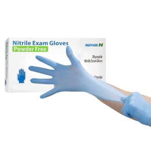 Circlecare 一次性無粉丁腈手套 100隻 M碼 @ Amazon