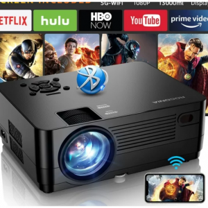 $283 off ROCONIA 5G WiFi Bluetooth Native 1080P Projector @Walmart