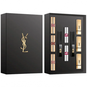 Sephora上新！Yves Saint Laurent圣罗兰唇膏10支豪华套装 含小黑条银管唇膏等