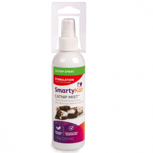 SmartyKat Catnip Mist Spray for Cats & Kittens, Safe for Pets - 7 Fluid Ounces @ Amazon