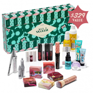 Benefit 2023聖誕日曆超值禮盒，明星產品全都在 @ Benefit Cosmetics 