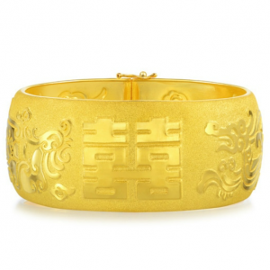 中国婚庆系列龙凤镯