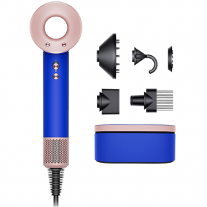 $50.99 Off Dyson Supersonic Hair Dryer in Blue Blush with Case and 5 Styling Attachments
