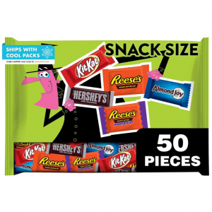 Hershey、Reese's 等什锦品牌巧克力 50颗