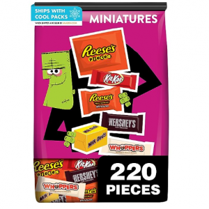 Hershey、Reese's 等什锦品牌巧克力 220颗