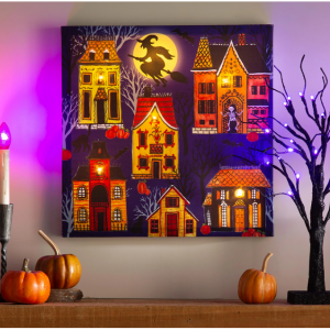 点亮万圣节墙壁艺术