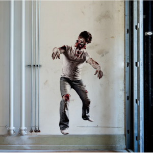 万圣节：僵尸 - 可移除的不干胶贴花