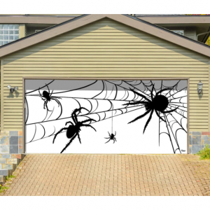 蜘蛛 - 车库门横幅 - 车库门横幅