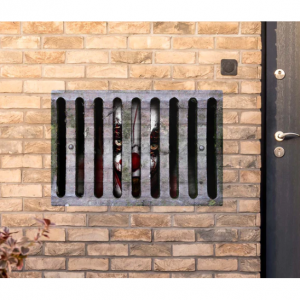 万圣节：天沟里的小丑 Alumigraphic - 户外图形