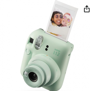 Amazon.com - Fujifilm Instax Mini 12 拍立得相机，8.7折