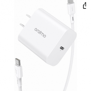 Amazon.com - oraimo 20W USB C 充电适配器 ，现价$4.99