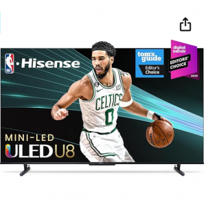 32% off Hisense 55-Inch Class U7 Series Mini-LED ULED 4K UHD Google Smart TV (55U7K) @Amazon