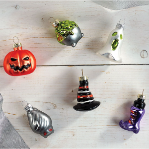 万圣节玻璃装饰品