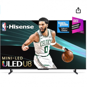 Amazon - Hisense 55英寸 U7係列 4K UHD 智能電視 (55U7K) ，6.8折