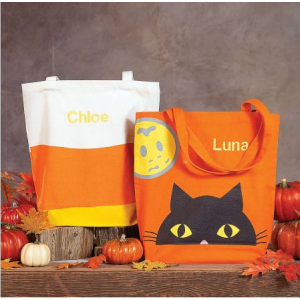 Meow & The Moon 定制万圣节托特包