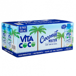Vita Coco, Coconut Water, 11.1 fl oz, 18-Count @ Costco