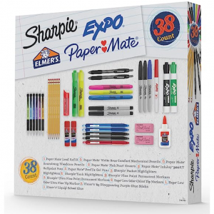 SHARPIE 文具學習用品 38件套 @ Amazon