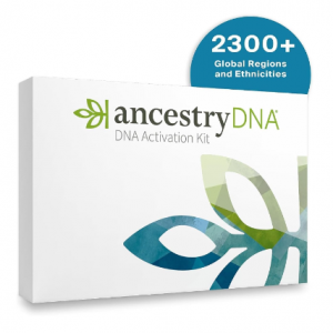 AncestryDNA Genetic Test Kit: Personalized Genetic Results, DNA Ethnicity Test @ Amazon