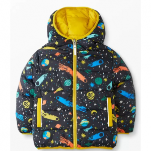 两面穿保暖夹克