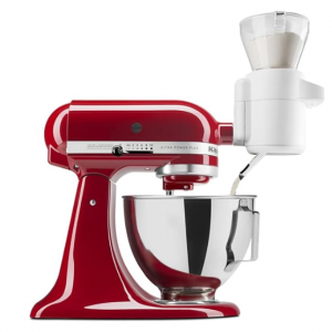 KitchenAid KSMSFTA Sifter + Scale Attachment, 4 Cup, White