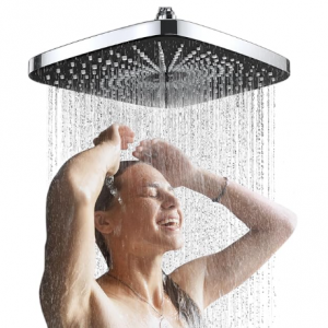 Veken 12 inch Rain Shower Head Rectangle- Wide Coverage Rainfall Style Water Spray @ Amazon