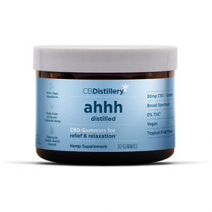 30mg 广谱 CBD Anytime 软糖 - 30 粒 - 0% THC*