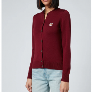 Maison Kitsuné Fox Head Patch 女士开衫