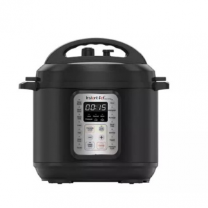 Instant Pot VIVA Black Stainless 6-Quart 9-in-1 Multi-Use Programmable Pressure Cooker, Slow Cooker, Rice Cooker, Yogurt Maker, Cake Maker, Egg Cooker, Sauté, with Sous Vide and Sterilizer
