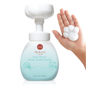 MyKirei by KAO Paw Print Foam Hand Wash Soap, 8.5 oz. Pump @ Amazon