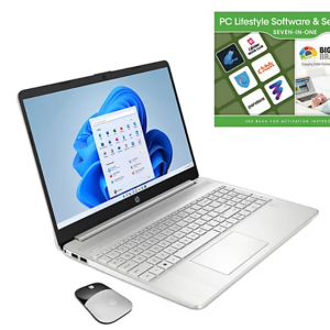 QVC - HP 15"觸屏本（Intel Pentium Silver N600 8GB, 256GB），8.4折