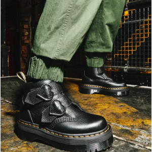 32% Off Devon Heart Leather Platform Boots @ Dr. Martens UK