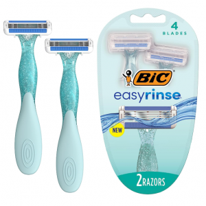 白菜价：BIC EasyRinse 女士除毛刀 2支 @ Amazon